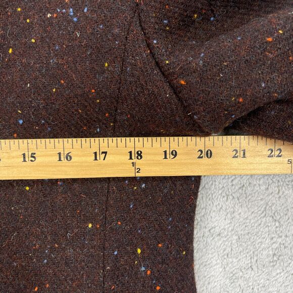 StudioSuits Harris Tweed Blazer Jacket Mens 40S Brown Speckled Wool Hand Crafted - Picture 12 of 15
